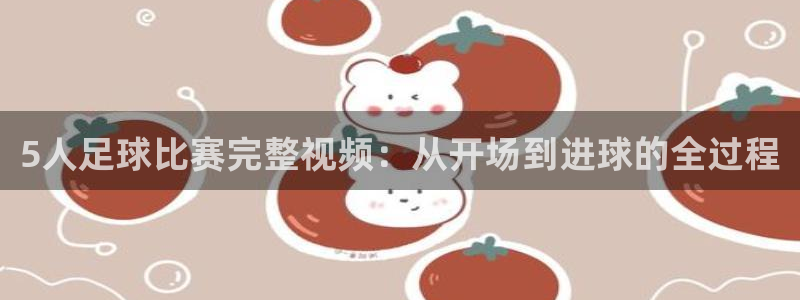 5人足球比赛完整视频：从开场到进球的全过程