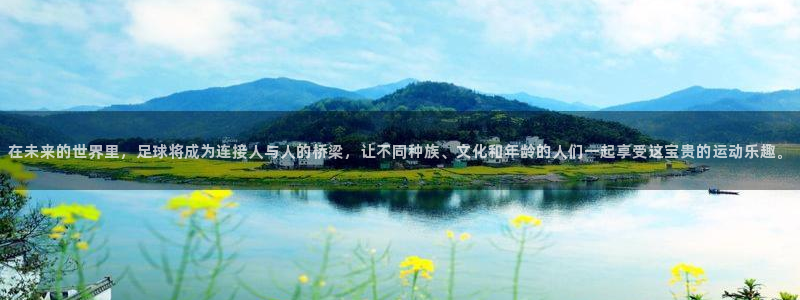 在未来的世界里,足球将成为连接人与人的桥梁,让不同种族、文化